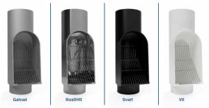  Lövsil Rostfri självrensande 340mm