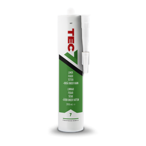  Tec7 Vit 310 ml för lim, fog, tätning