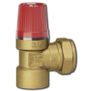  Säkerhetsvent R20 utv. x 22 mm cu 1,5 bar