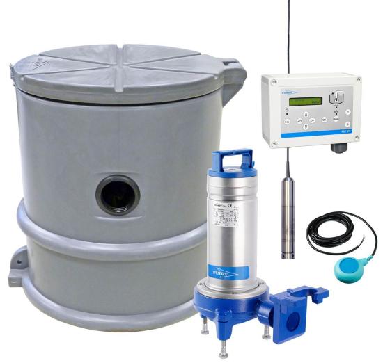 Pumpstation Compit mini Bas 3-fas