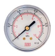  Manometer bakåt 0-10 bar