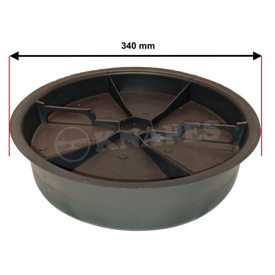  Botten till korr ståndarrör 315mm