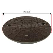  Lock i plast med skruv 315mm