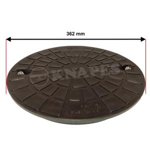  Lock i plast med skruv 315mm