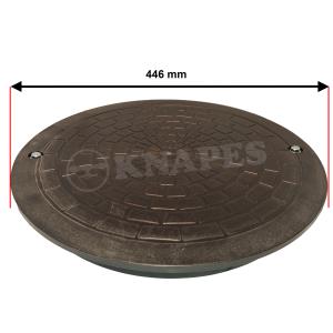  Plastlock/botten 400/455 med skruvar