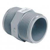  Sexkantsnippel R32 PVC lim. PN16