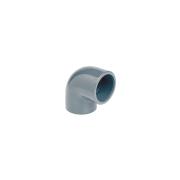  Vinkel 90° PVC, d50, inv.lim, PN16