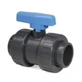  Kulventil, PVC-U/EPDM, d50, inv lim PN16