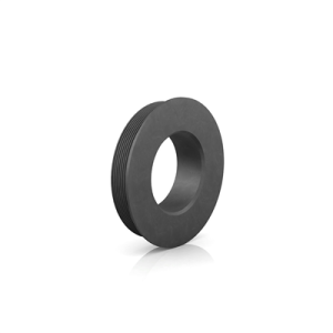  Gumminippel 83/50mm svart