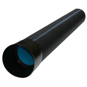  Dr&auml;neringsr&ouml;r PE 232/200 L=6m, toppslitsad