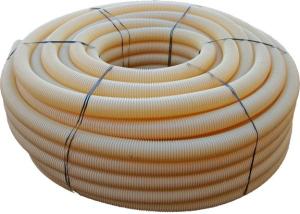  Dräneringsslang 58mm vit L=50m PVC