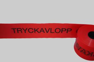  Markeringsband rött - avlopp L=250m