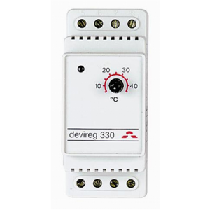  Termostat Devireg 330 temp, Isoterm