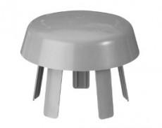  Ventilationshuv 110mm - Hatt grå