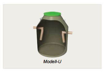  Oljeavskiljare VPI typ U - litet garagepaket